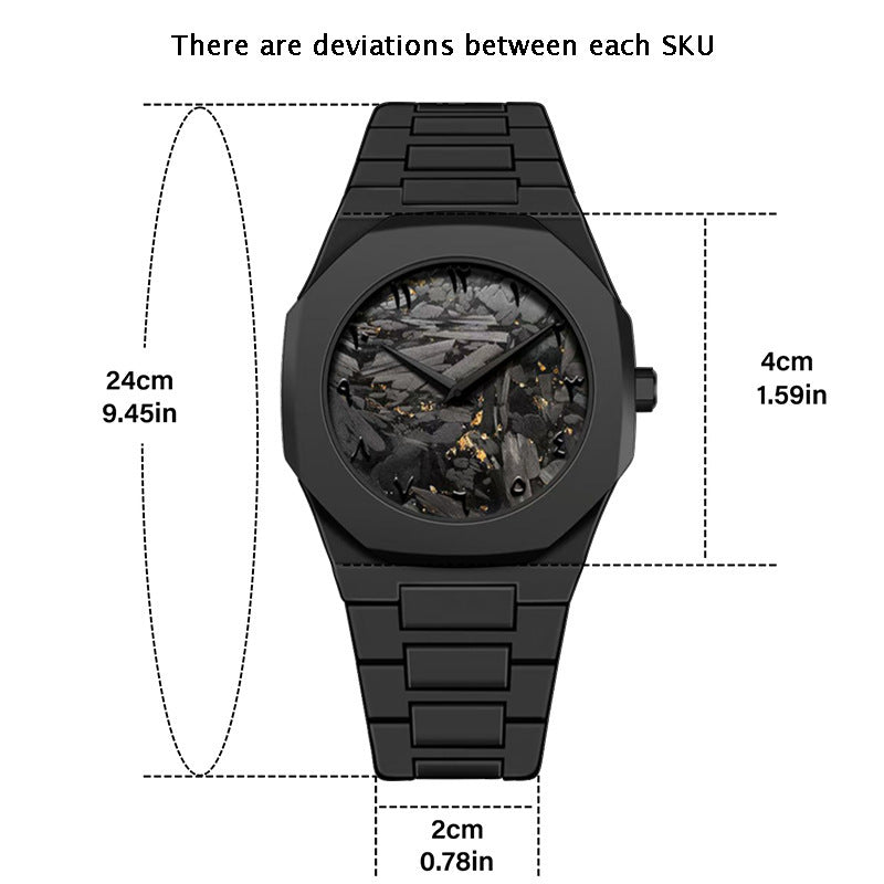 Hot Quartz Watch Casual Simple High Sense Neutral Waterproof Watch Southeast Asia Europe and America Flow