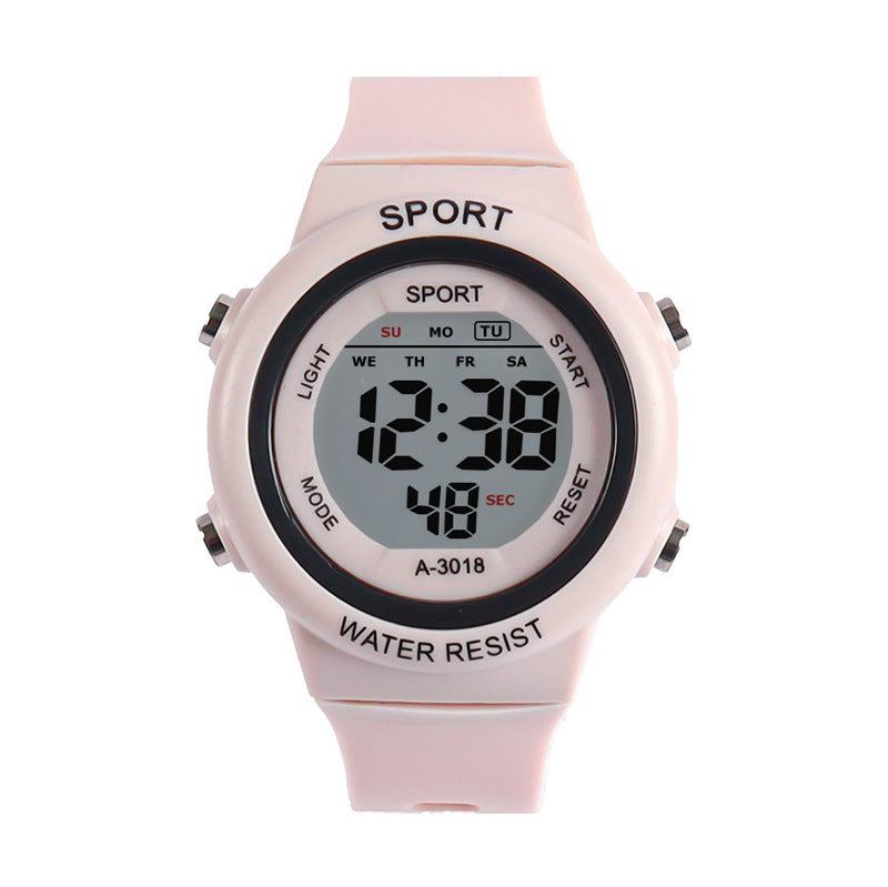 Teenager Junior High School Senior high school Student Watch Children Boys Girls Sports Multifunctional Waterproof Digital Electronic Watch