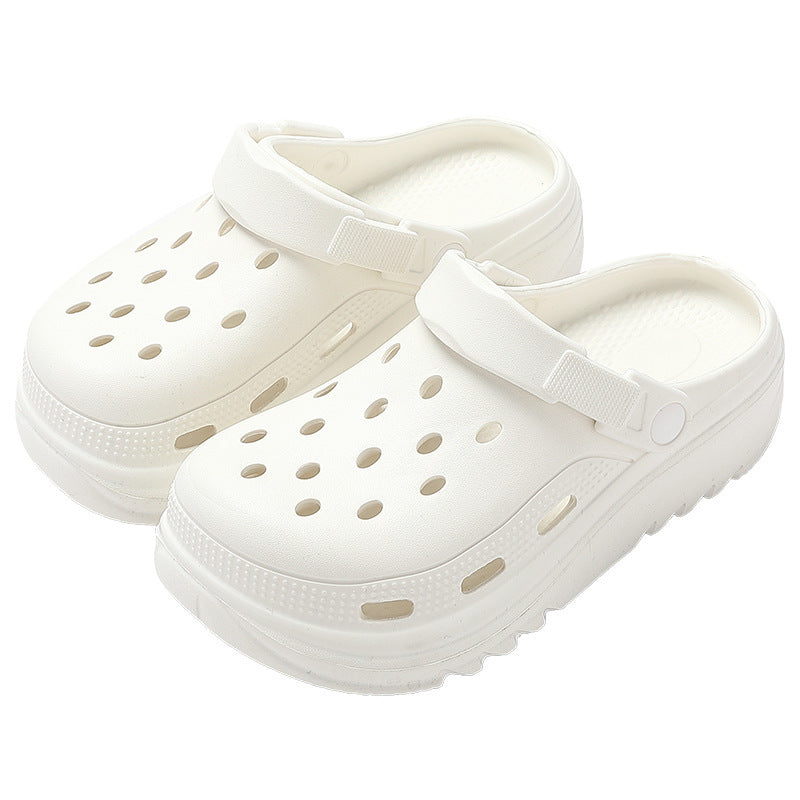 Eva Crocs Women's Summer Home Outerwear Thick-Soled Summer Couple Thick-Soled Home Indoor Beach Shoes Wholesale Women