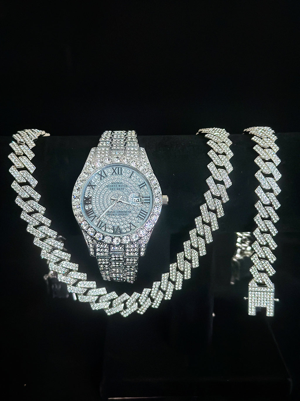 🔥🔥🔥🔥🔥Men's Watch Full Diamond Watch Men's Factory Price Direct Sale Complete Colors