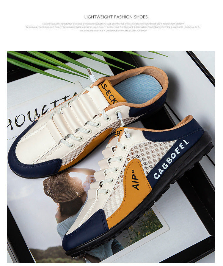 Men's Shoes New Men's Shoes Men's Breathable Soft-Soled