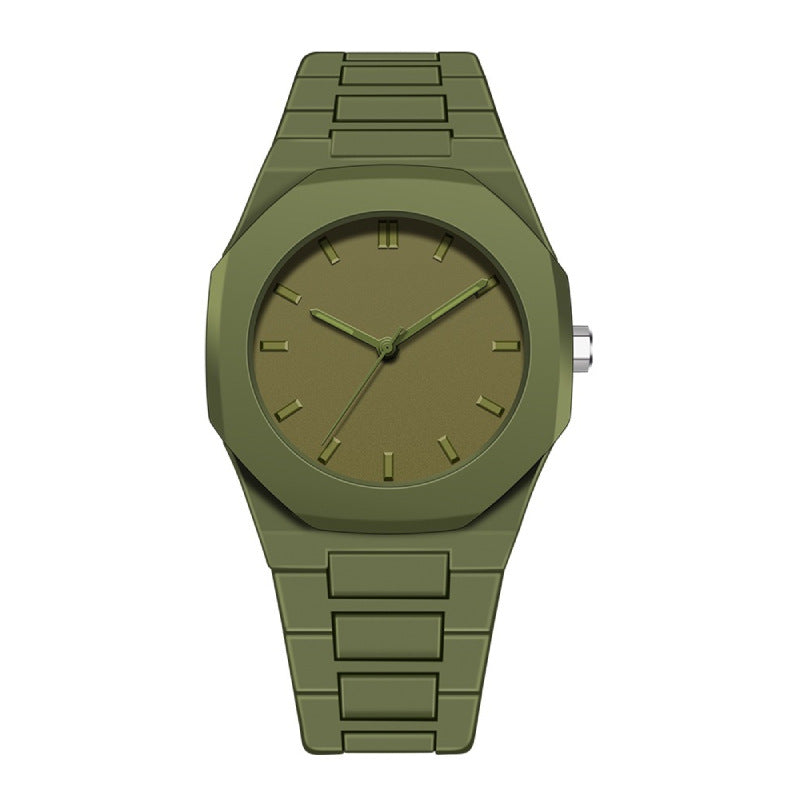Hot Quartz Watch Casual Simple High Sense Neutral Waterproof Watch Southeast Asia Europe and America Flow