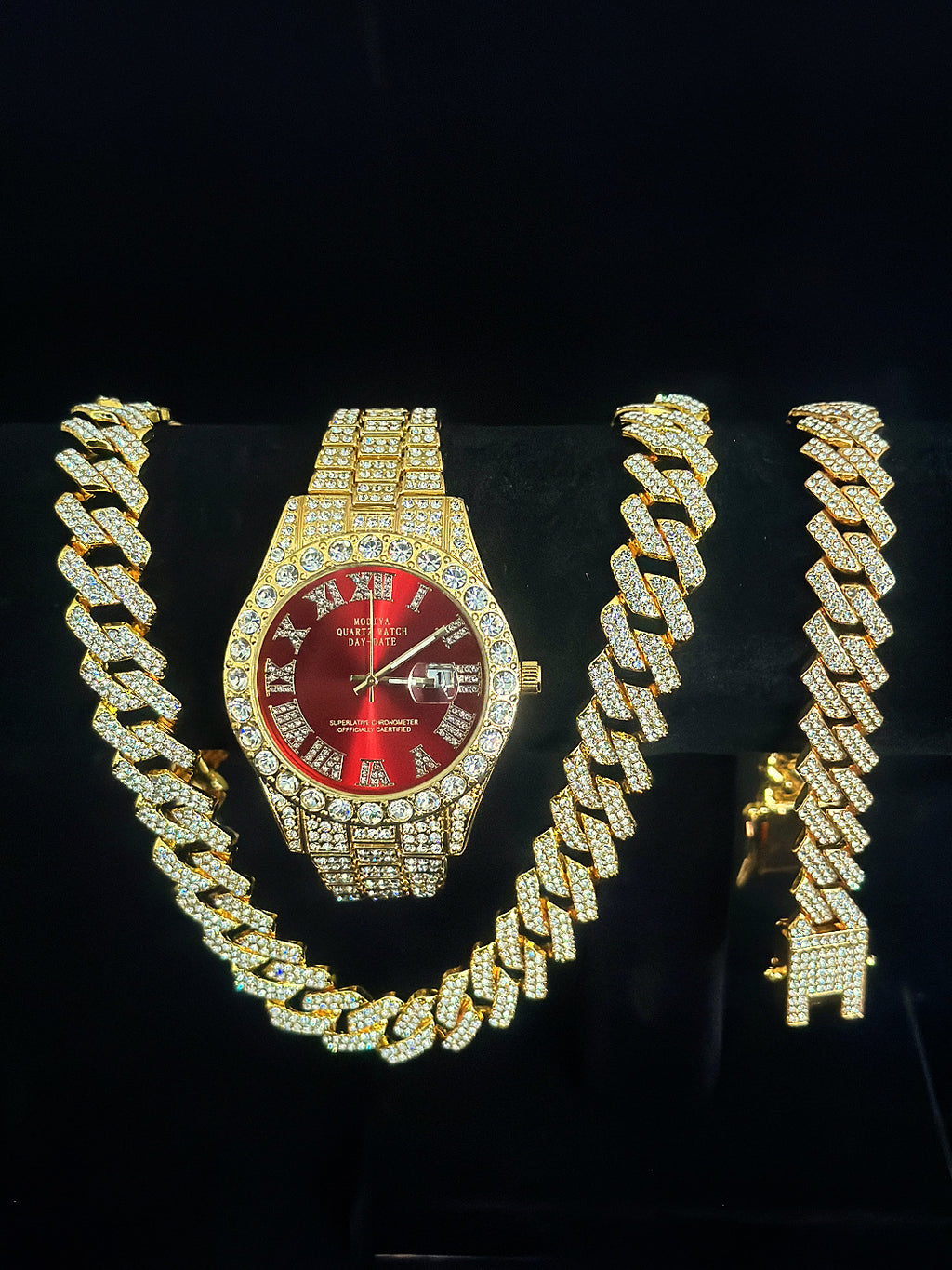 🔥🔥🔥🔥🔥Men's Watch Full Diamond Watch Men's Factory Price Direct Sale Complete Colors