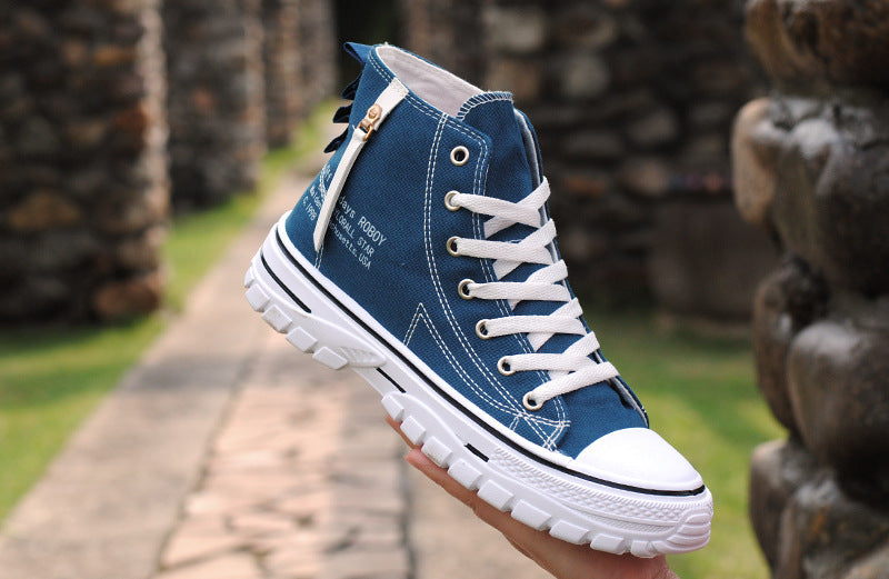 Spring and Summer Men's Shoes 2025 New Casual Sports Canvas Shoes, Versatile Trendyy Cloth Shoes, Breathable Popular National Fashion Shoes