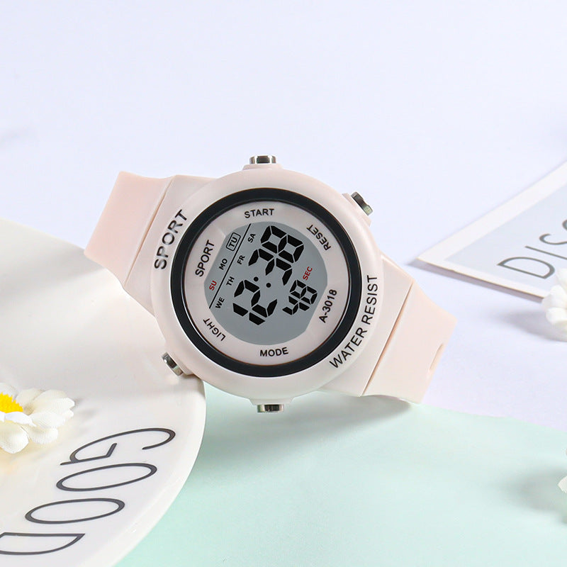 Teenager Junior High School Senior high school Student Watch Children Boys Girls Sports Multifunctional Waterproof Digital Electronic Watch