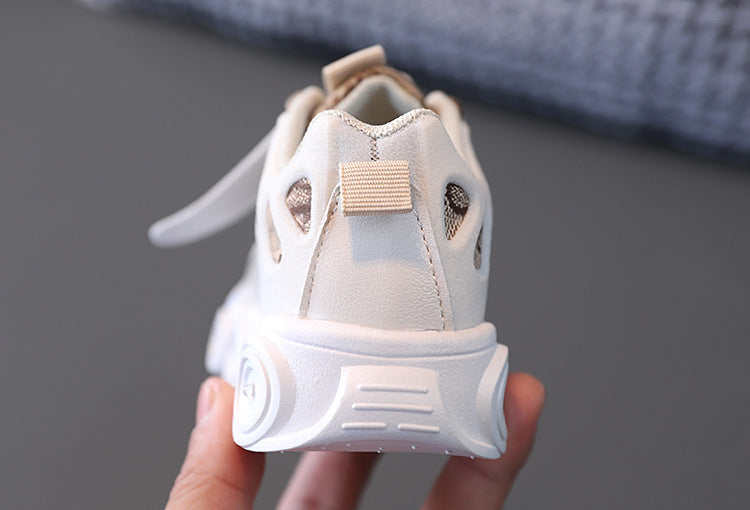Children's Light-Up Shoes 2026 Spring and Autumn New Model for Boys and Girls Led Glowing Shoes for Young Children Fashionable Soft-Soled Sneakers