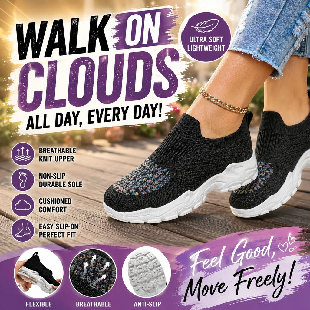 Women's sports shoes, comfortable and lightweight designed for daily casual wear fabric suitable for spring leisure