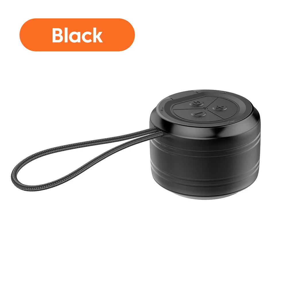 Portable wireless Bluetooth5.0 speaker - compact music audio system suitable for indoor and outdoor use