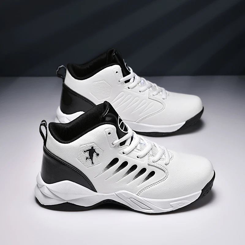 Fashion Children's Basketball Shoes for Boys Girls Sneakers Outdoor Non-slip Sports Running Kids Breathable Walking Shoes