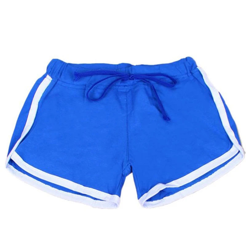 1pc Women Sports Yoga Shorts Skinny Patchwork Casual Tight Shorts Fashion Sexy Summer Girls Running Short Pants Gym Hip Training