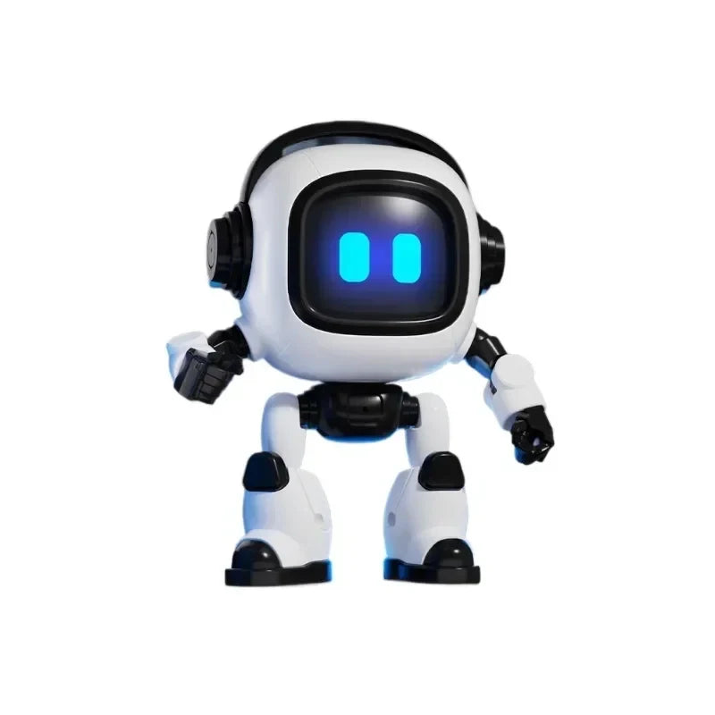 New AI Interactive Desk Robot with Voice Recognition Feature Talking Companion, Learning Games, Educational Toy for Kids