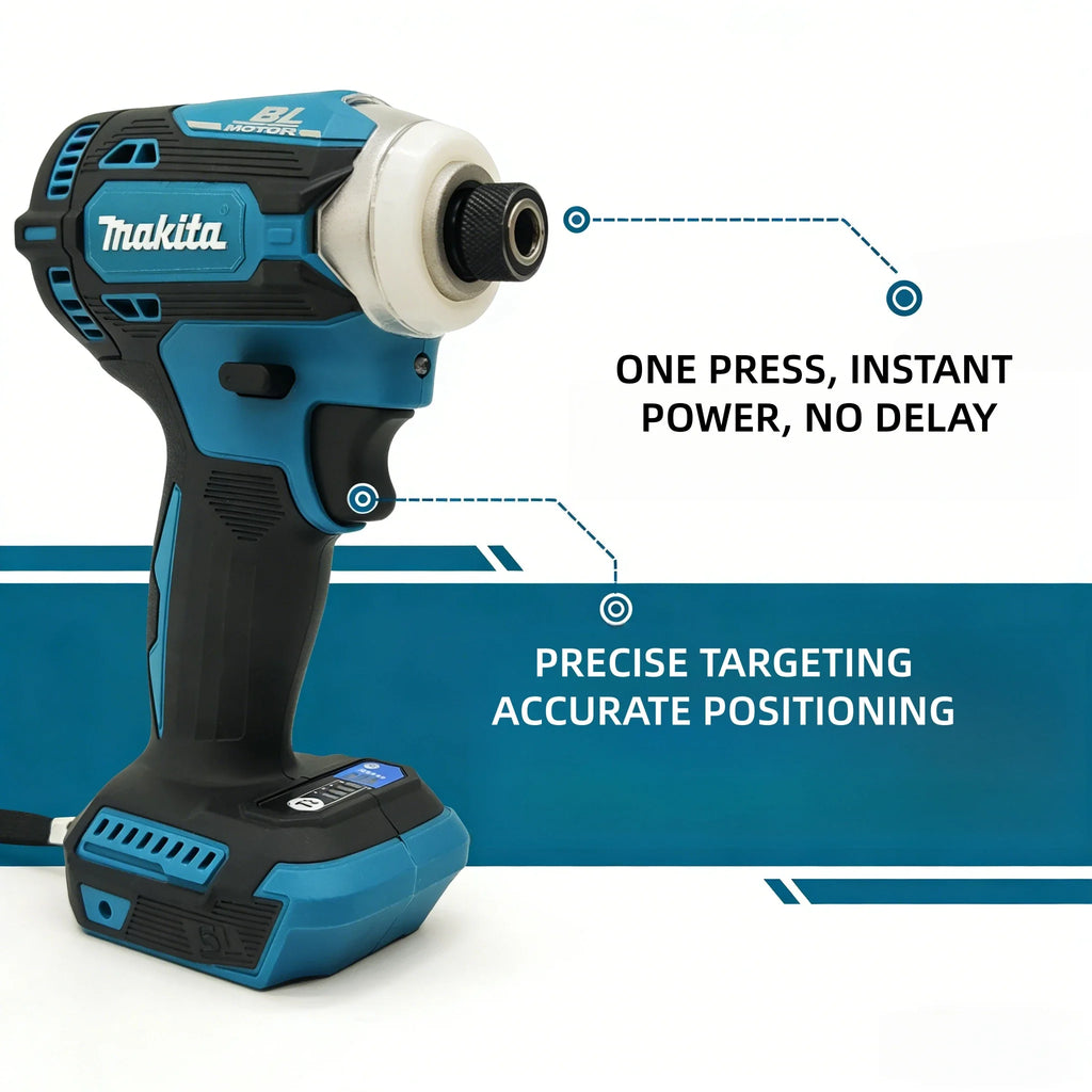 MAKITA impact driver DTD171 Rechargeable 18V high power brushless lithium screwdriver high torque electric driver
