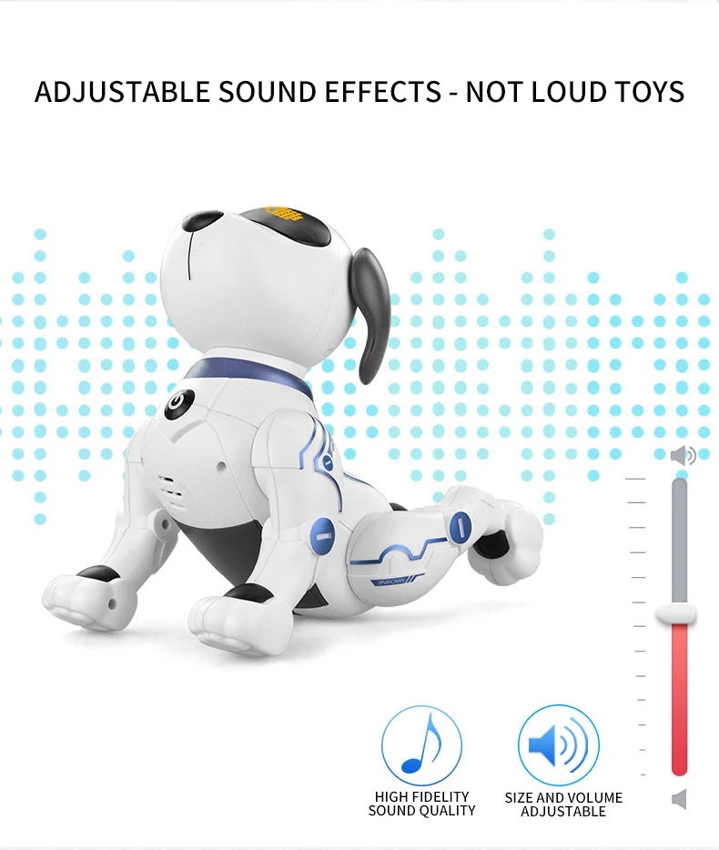 Children's AI Intelligent Pet Dog Intelligent Programming Voice Touch Sensing Mechanical Dog Robot Perfect Children's Gift