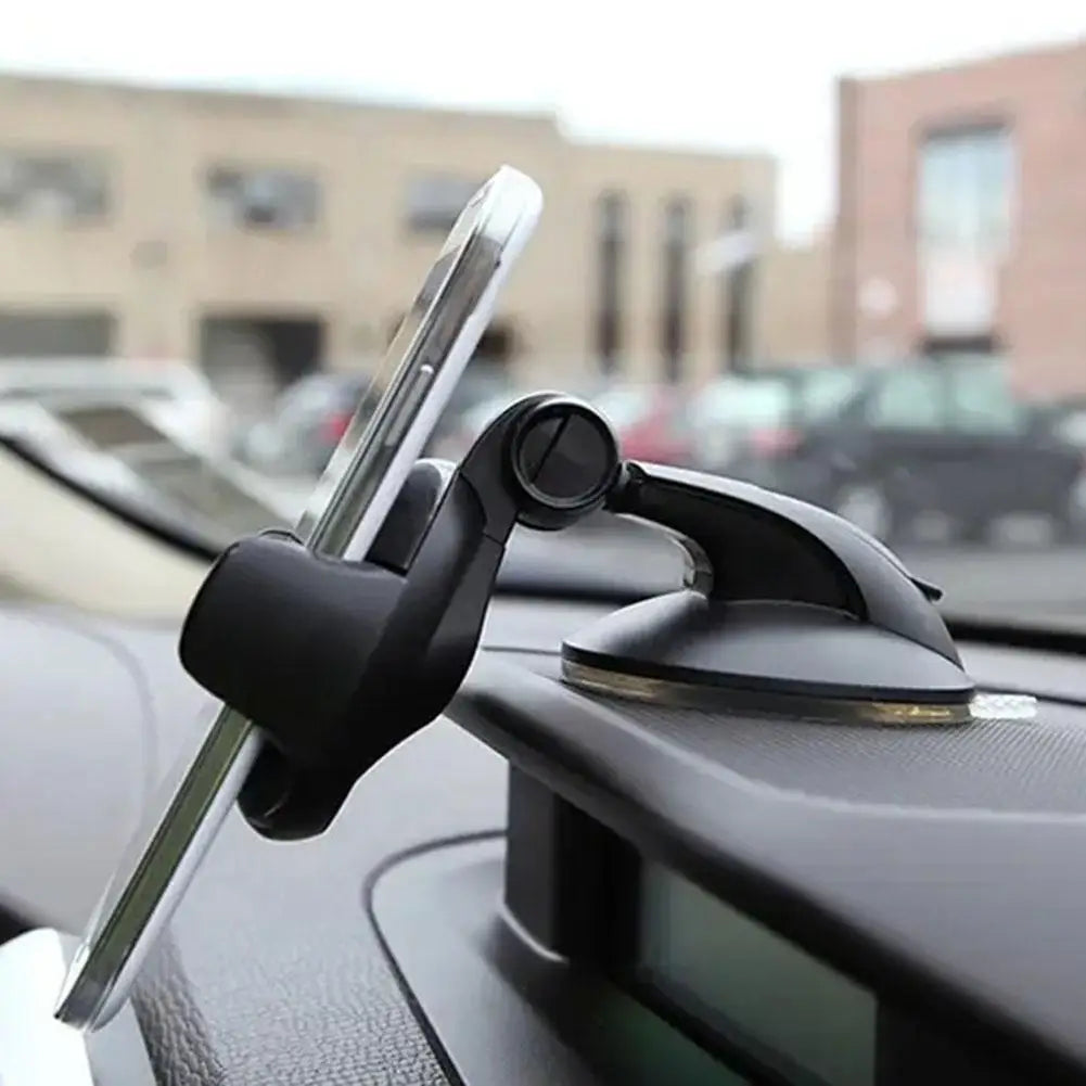 Universal Car phone holder Expandable Braccket  360 Rotation Suction Cup Cell Car Dashboard Navigation Mount