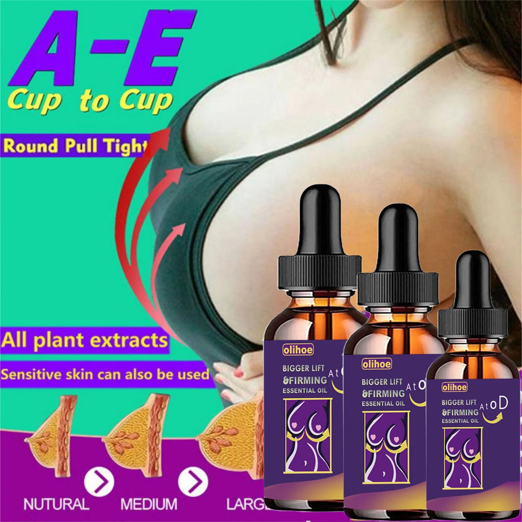 Breast Enlargement Essential Oil Chest Enhancement Bust Plump Up Growth Enlarging Oil Boobs Bigger Lift Firming Breast Enlarge