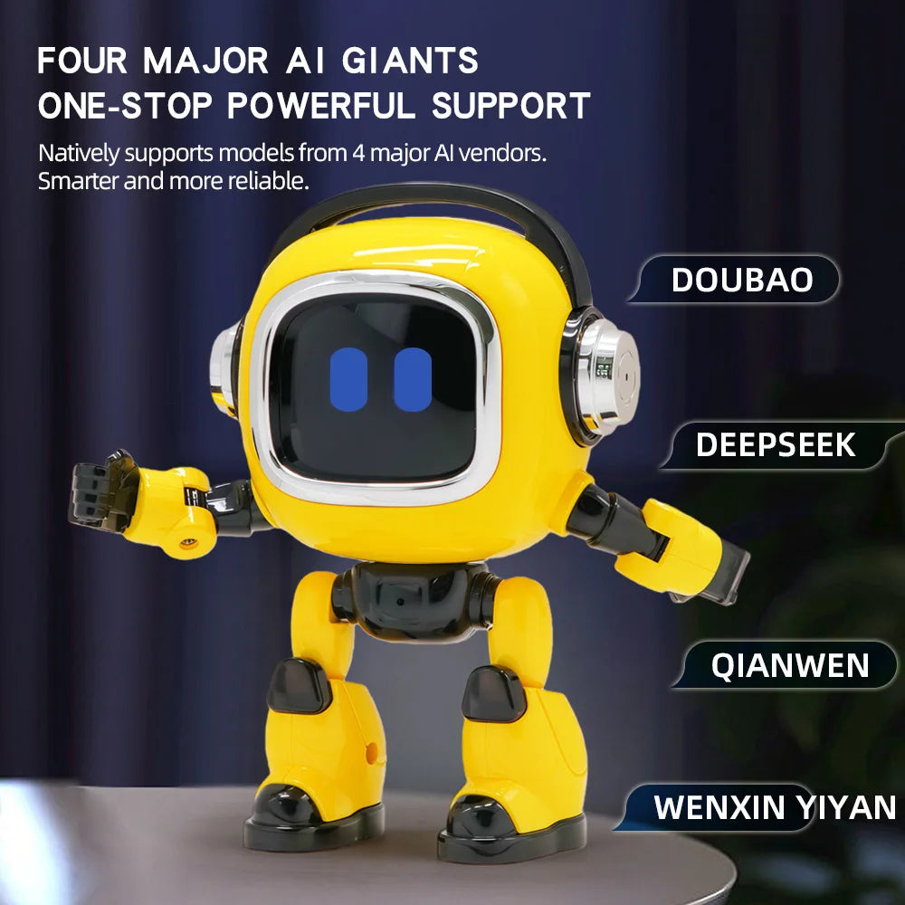 Deepseek Ai Voice Rc Robot Ai Controlled Interactive Voice Activated Educational Toy With Storytelling Q And A For Boys Gifts