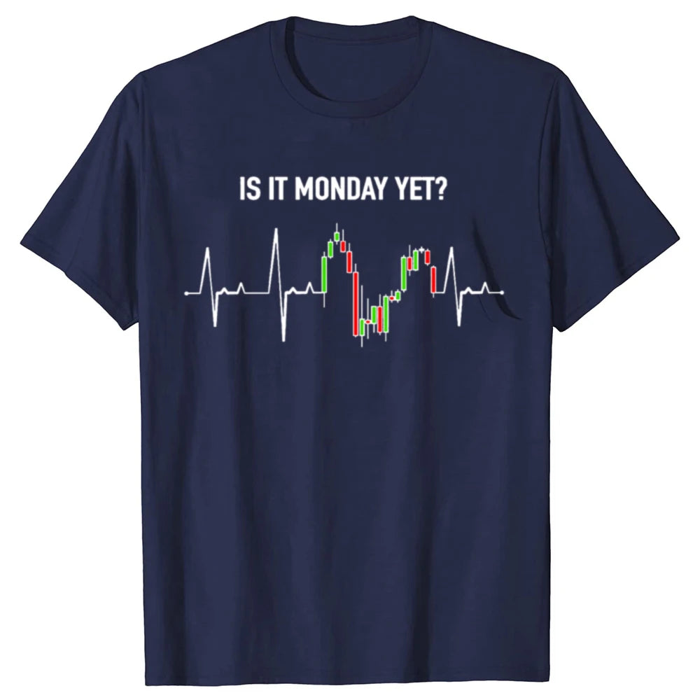 Is It Monday Yet  Men's Casual 100% Cotton T Shirt