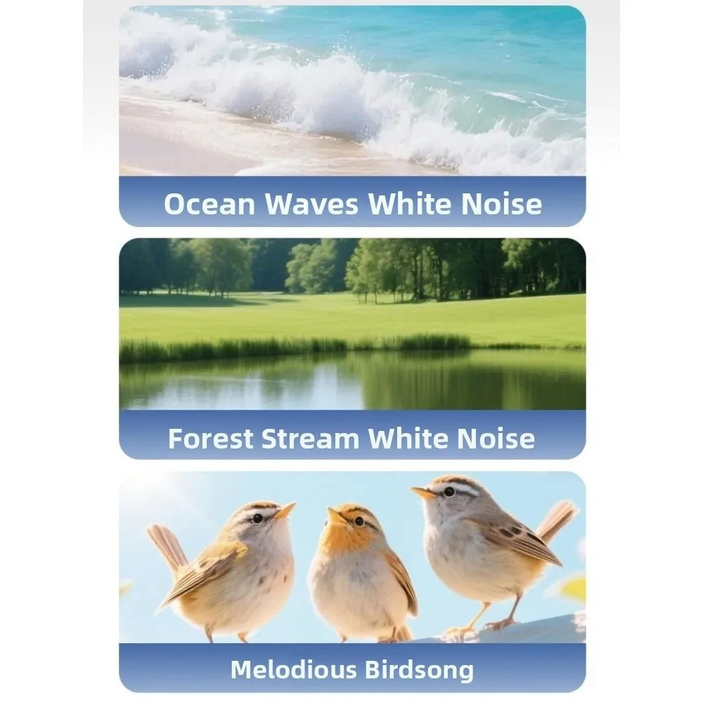 Bluetooth 5.3 Under Pillow Bluetooth Speaker HiFi Stereo Sound 3-Level Timer Wireless Sleeping Speaker Ultra-Thin