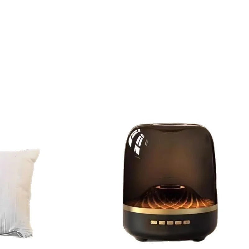 Wireless Bluetooth speaker, household desktop audio, voice control, glass-like smart subwoofer