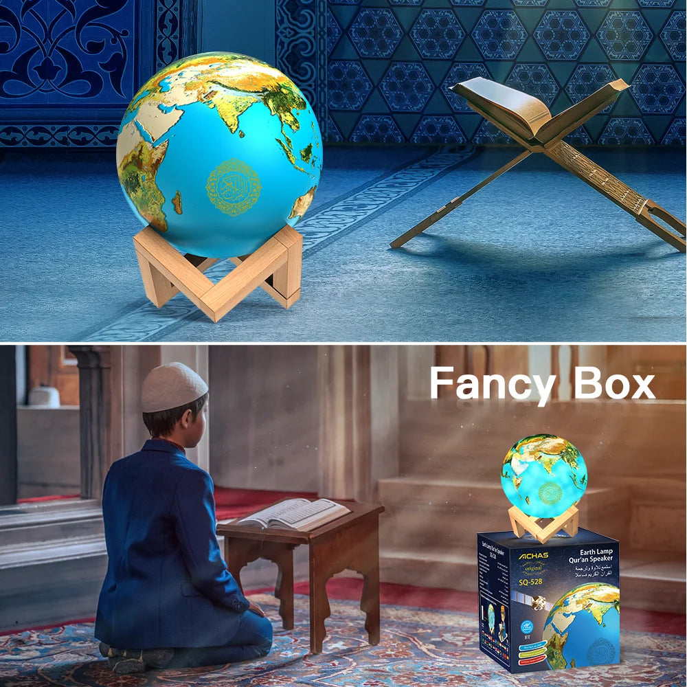 Bluetooth Speakers Wireless  3D Moon With APP Control Touch Lamp