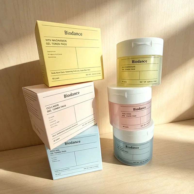 New Biodance Gel Toner Pads & Ampoule Serum Deeply Moisturize Improve Skin Hydration And Brightening For All Skin Typ Skin Care
