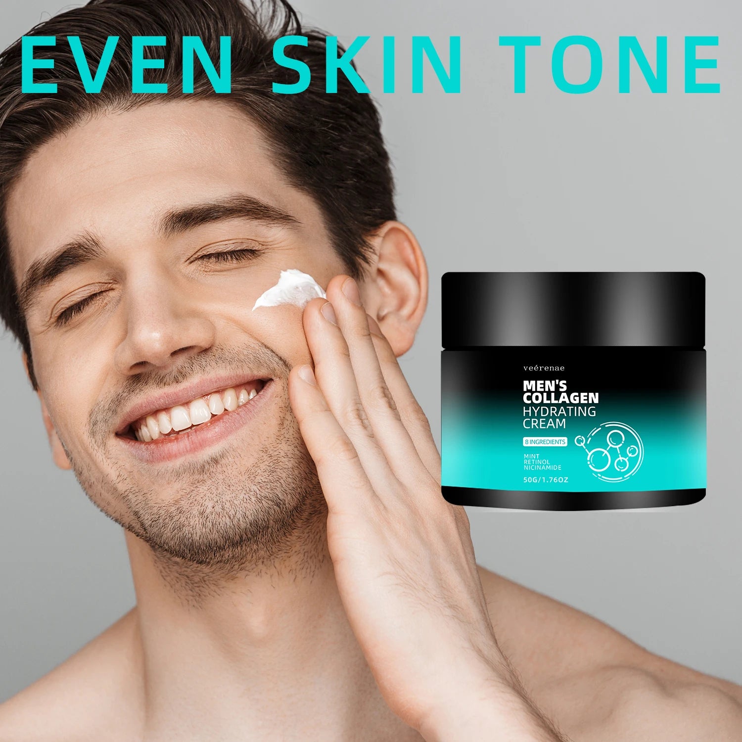 Men's Collagen Hydrating Cream | Oil-Balancing & Firming Formula by Botanica Luxe