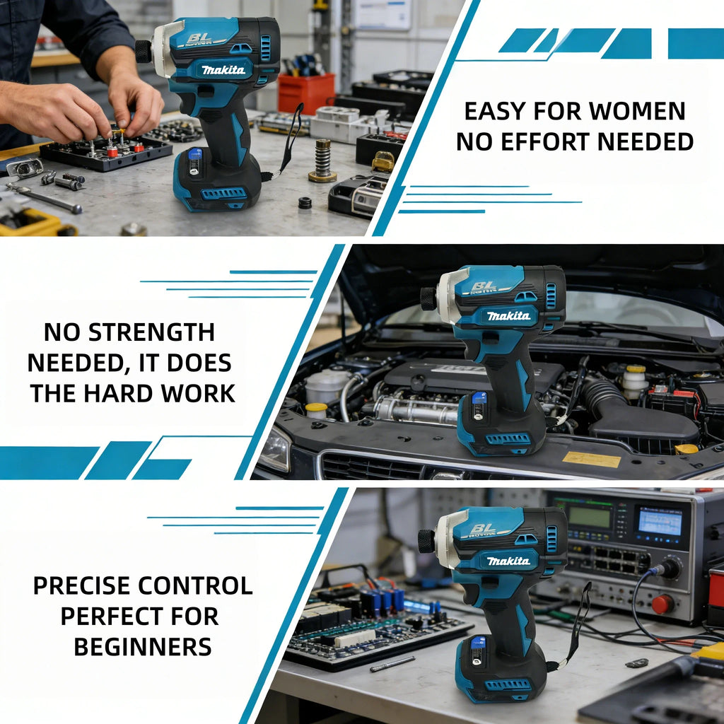 MAKITA impact driver DTD171 Rechargeable 18V high power brushless lithium screwdriver high torque electric driver