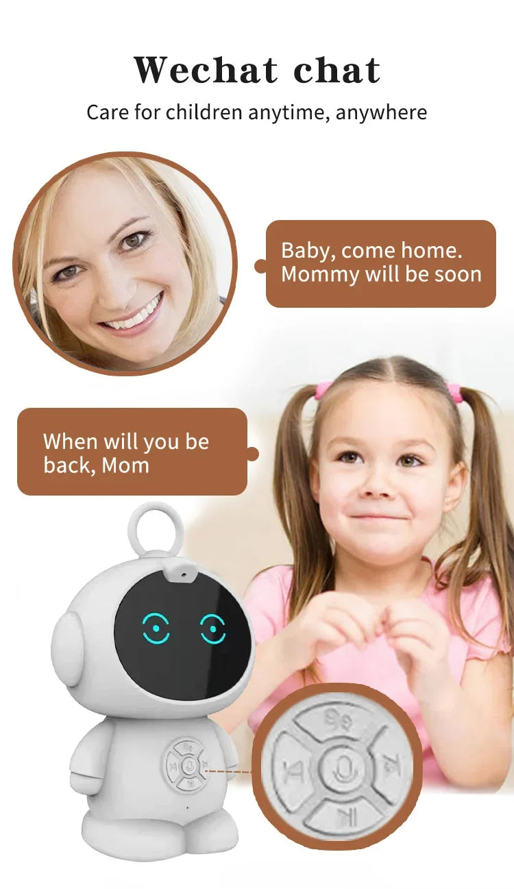 New Smart AI Robot WiFi Early Education Toys for Children Speech Recognition & Voice Interactive Educational Learning Machine