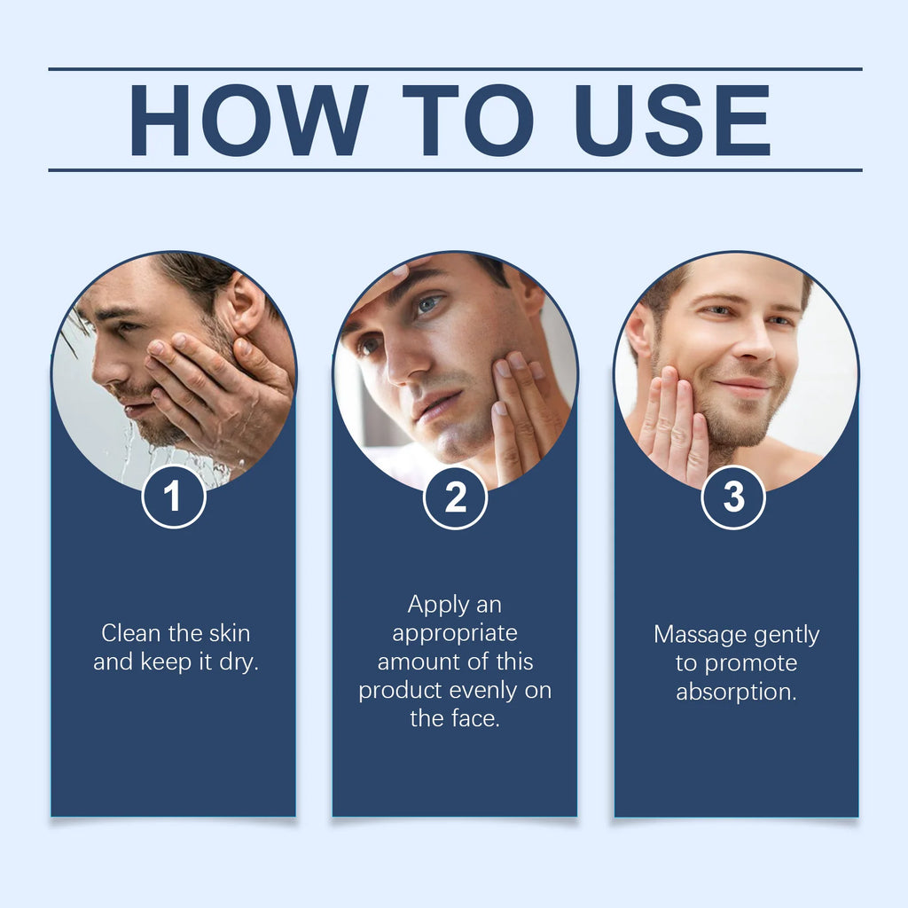 Man Facial Firming Cream Fade Fine Lines Improve Elasticity Moisturizing Dryness Anti W-rinkle For Glowing Skin Face Care Creams