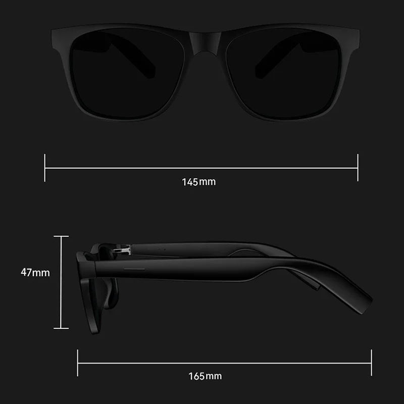 AI smart glasses voice assistant music expert cycling sunglasses wireless Bluetooth calling glasses