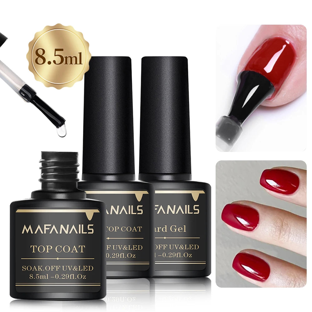1bottle Matte Gel Top Coat - 8.5ML No Wipe Matte Top Coat UV Soak Off Nail Lamp Polish Finish Long Lasting Matte Nail Gel Polish