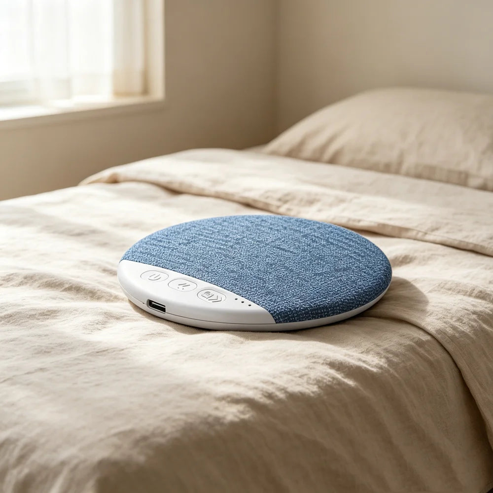 Bluetooth 5.4 Under Pillow Bluetooth Speaker Sleep Aid Hifi Stereo Sound White Noise Machine Portable Wireless Sleeping Speaker
