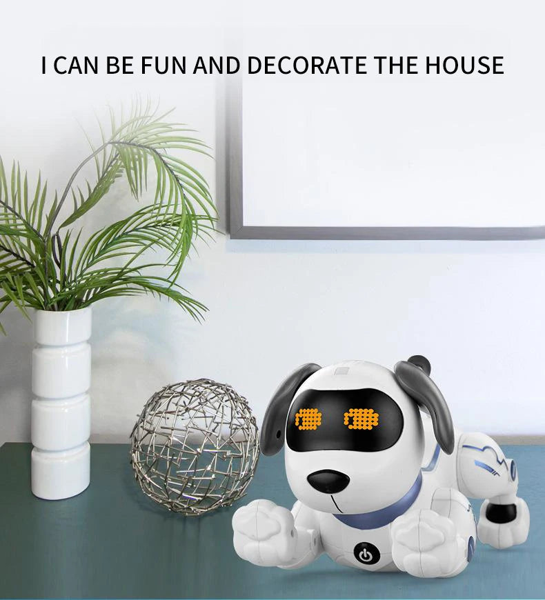 Children's AI Intelligent Pet Dog Intelligent Programming Voice Touch Sensing Mechanical Dog Robot Perfect Children's Gift