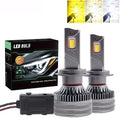 X8 240W LED Headlights 30000LM High Brightness Car Fog Light 4300K 6000K 3000K 3 Color Compatible with H7 H1 H11 9005 H4 12V 24V