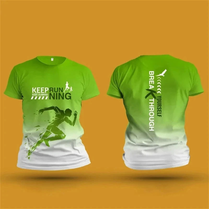 Men's T shirt Outdoor Fitness  Sports T-Shirts