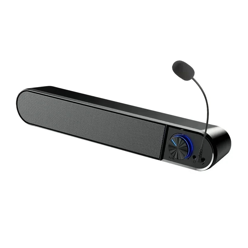 Bluetooth 5.0 4D Surround Soundbar Home Theater Stereo Subwoofer Wired Wireless Speaker for PC Laptop Gaming Movies