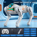 Intelligent AI machine dog dialogue programming remote control bionic dog cool special effects remote control robot toy gift