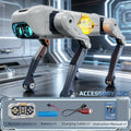 NEW AI RC Smart Robot Dog, Voice & APP Control, Programming, Dancing, Singing, 1200mAh Battery，for Kids Gift & Companion