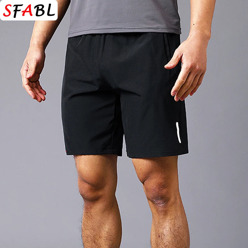 Thin Breathable Beach Short Pants Quick Dry Shorts Men's Football Soccer  Jogging Fitness