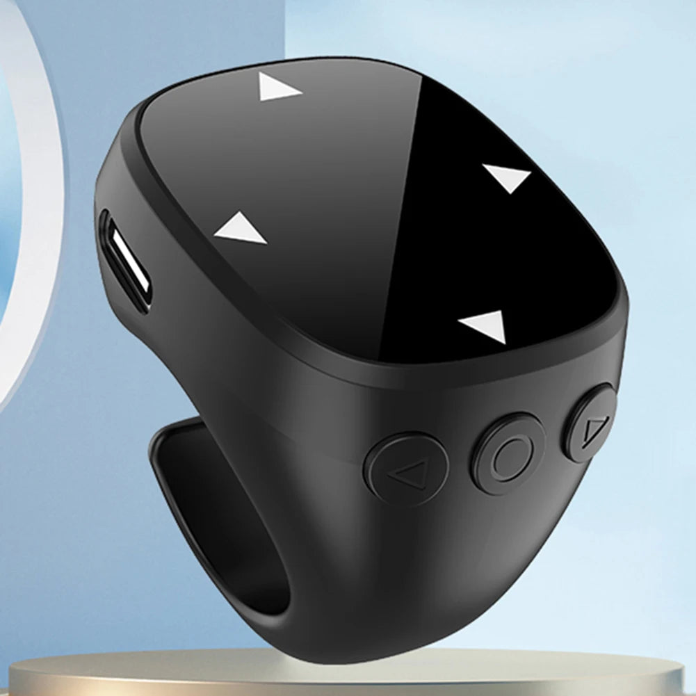 Fingertip Wireless Remote Control for TikTok,Touch Screen Page Turner Video Scrolling Selfie Mice Video for iPad Phone Accessory