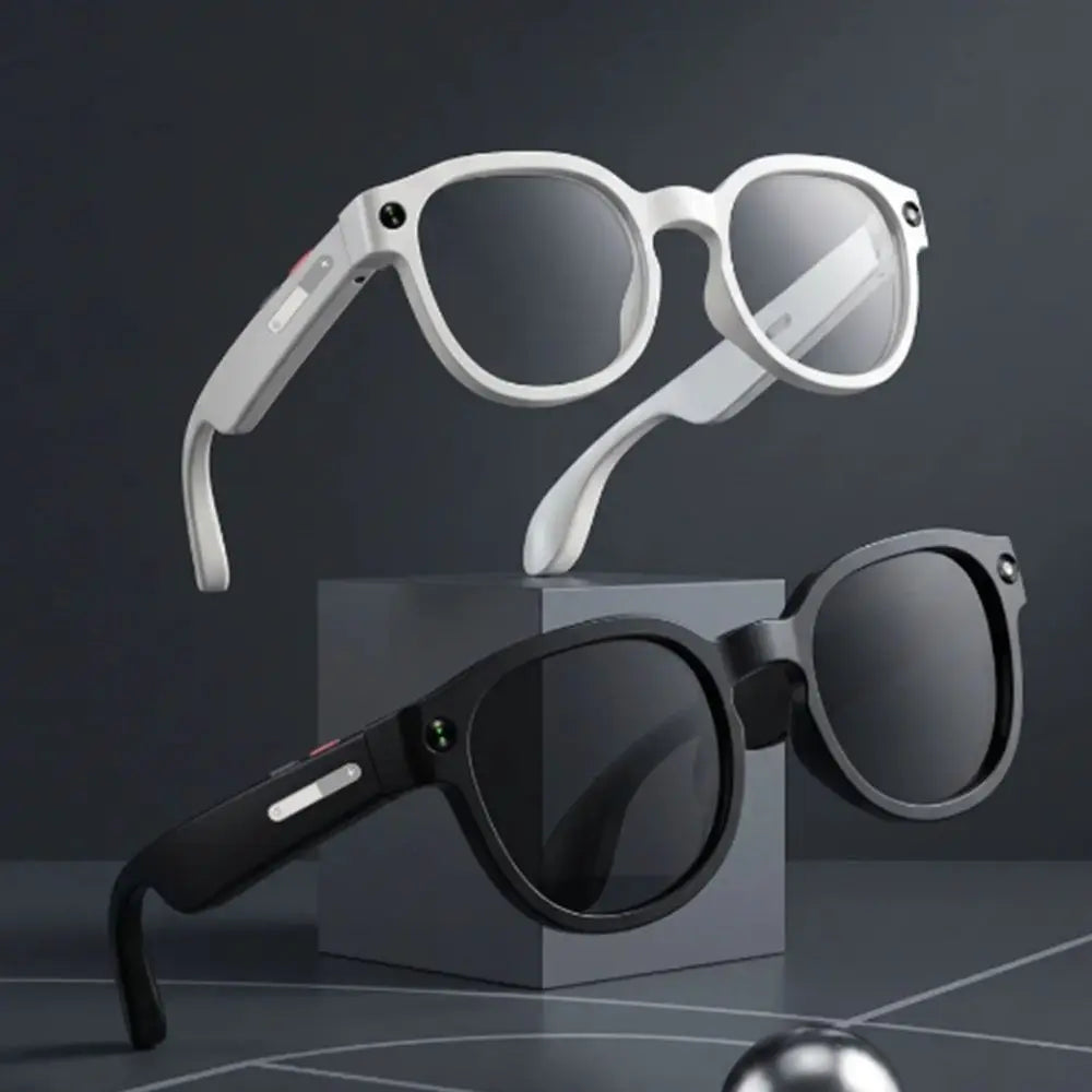 2 in 1 AI Smart Glasses AIMB-S1 Real-time Translation Smart Video Glasses Bluetooth Audio Waterproof Intelligent Eye Glasses