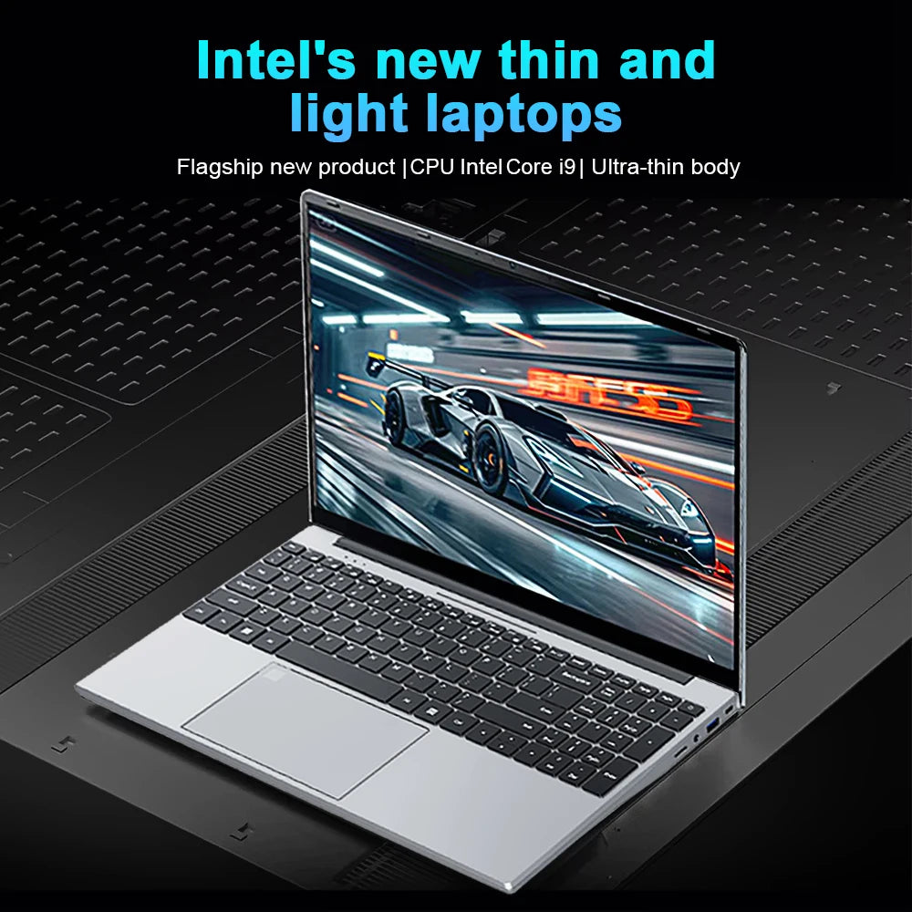 Windows 11 Laptop Intel Core i9 10980HK Computer PC 15.6 Inch 16GB RAM 1TB 2TB SSD Office Laptops 4K Fingerprint Unlock Notebook
