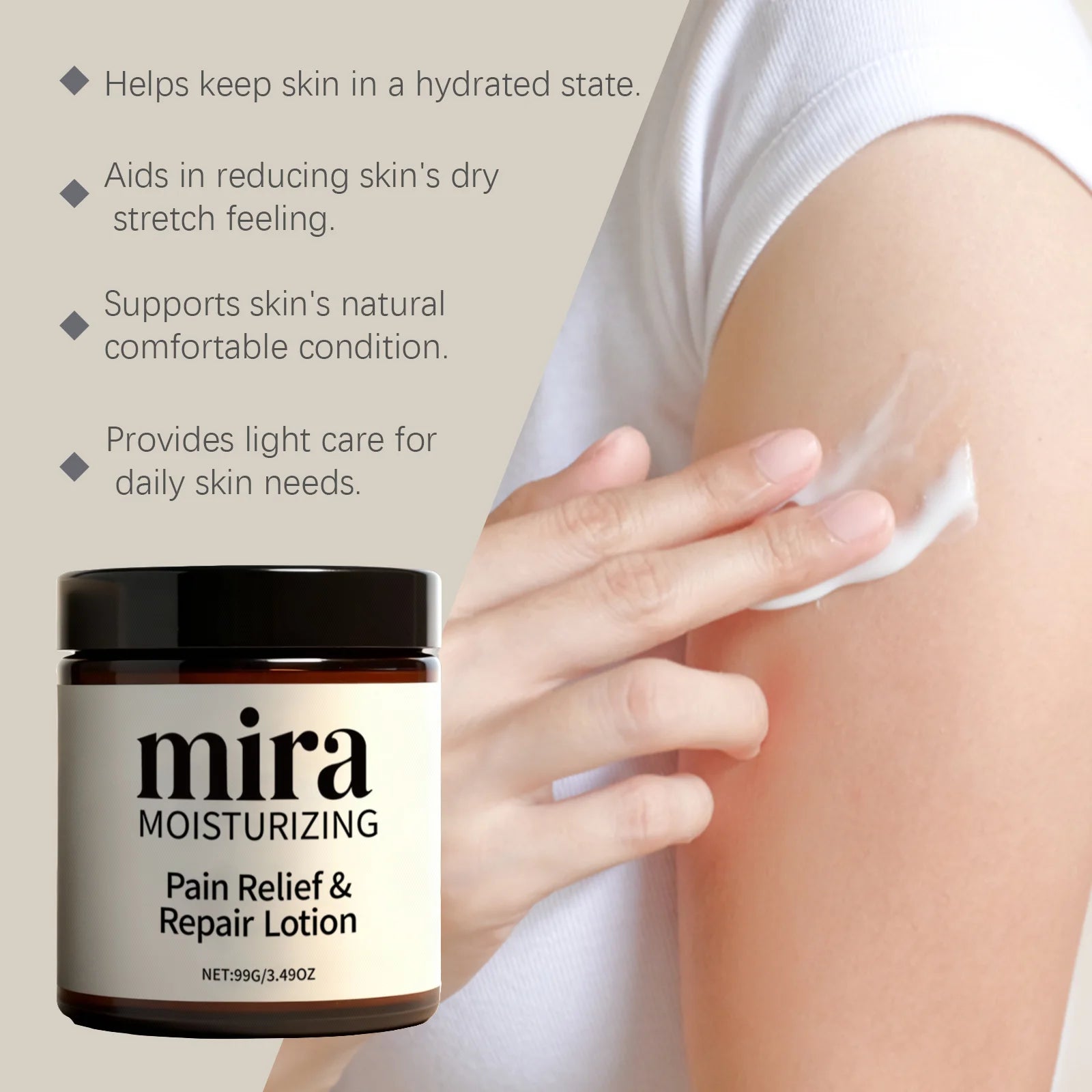 Moisturizing Body Lotion  Relieve Tightness Soothe Sensitive Skin