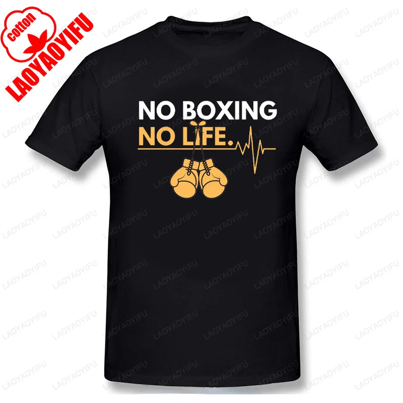 No Boxing No Life Printed T-shirt