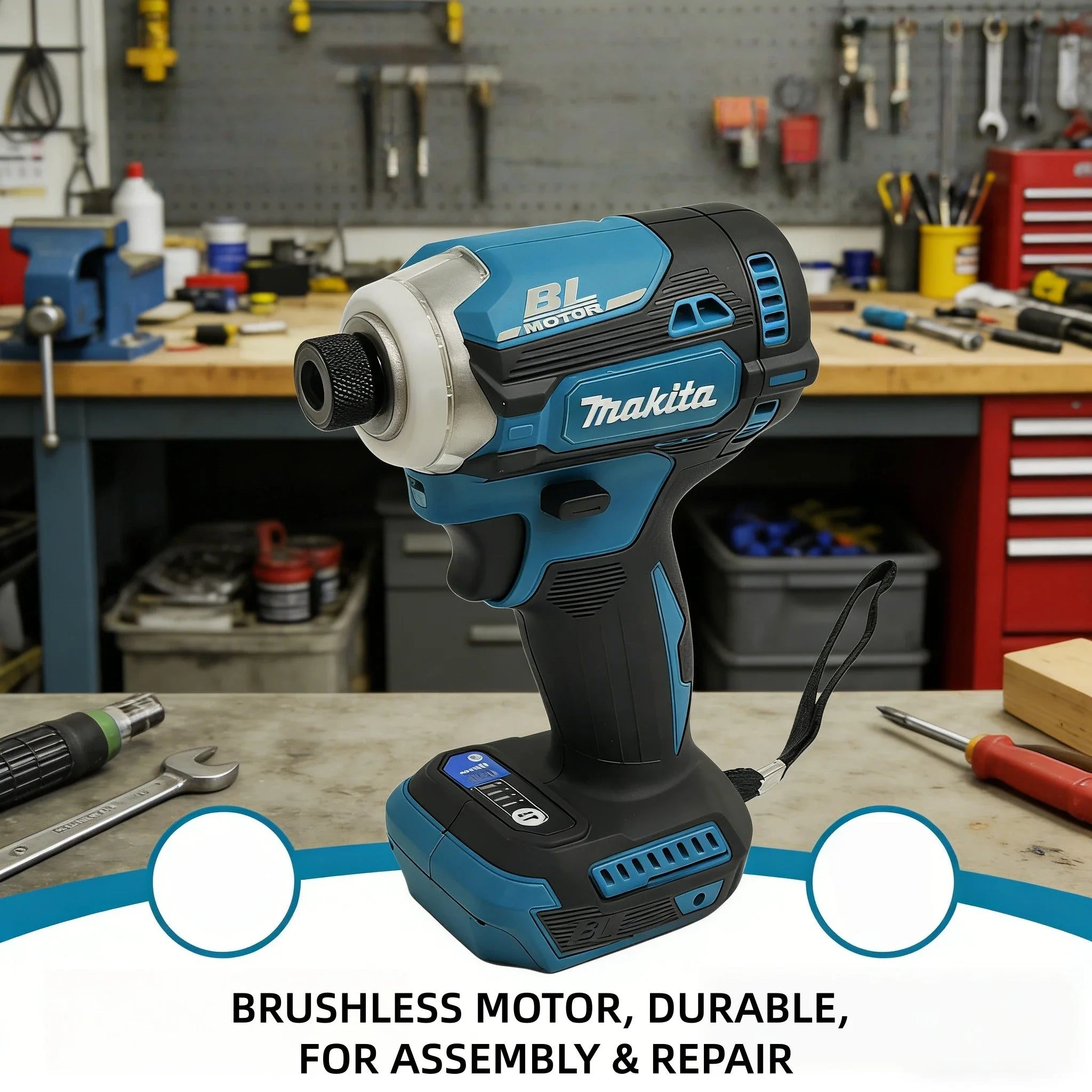 MAKITA impact driver DTD171 Rechargeable 18V high power brushless lithium screwdriver high torque electric driver