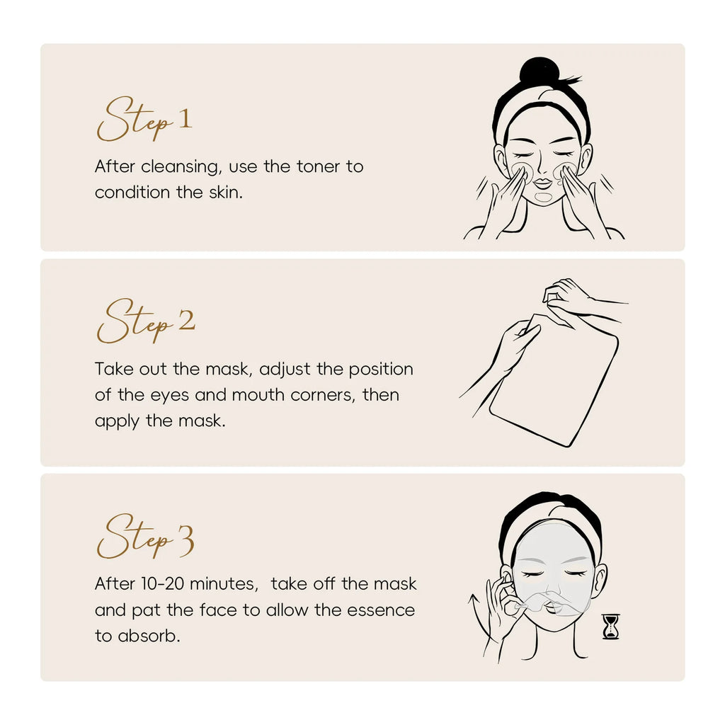 Snail Mucin & Protein Sheet Mask,Anti-Aging & Repair Face Mask,Hydrating Firming Essence Mask for Wrinkles and Pores,5/10/20 PCS