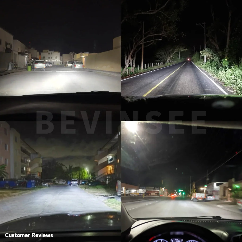BEVINSEE V45 H7 LED Car Headlight Bulbs CANBUS H4 Hi/Lo Beam 120W 22000LM H11 H1 9005 HB3 9006 HB4 9012 HIR2 Auto Head Lamps 12V