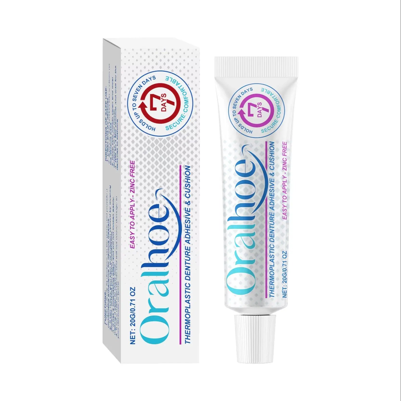 Thermoplastic Denture Adhesive Cushion Reduce Gum Pain Friction False Teeth Bonding Prosthesis Lasting Fixing Oral Care Products