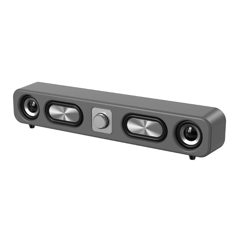 Bluetooth-compatible Speakers Wireless Sound Bar Speakers for Desktop Speakers Corded USB Connection for Monitors