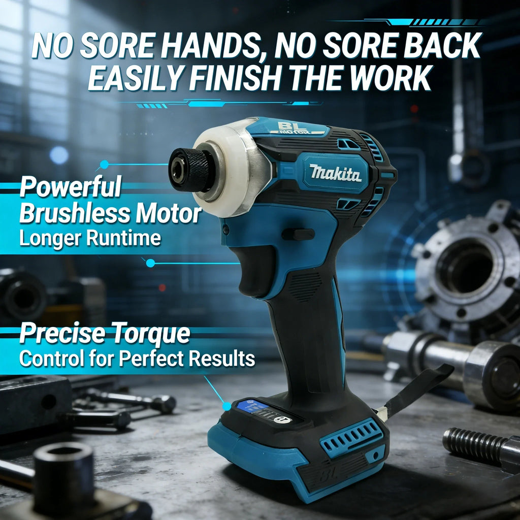 MAKITA impact driver DTD171 Rechargeable 18V high power brushless lithium screwdriver high torque electric driver